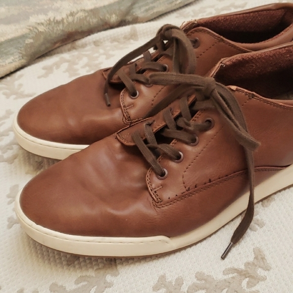 Aldo Mens Nerrawia Casual Shoes Brown Cognac Lace Up Round Toe 9.5 EUR 42.5 - Picture 8 of 16